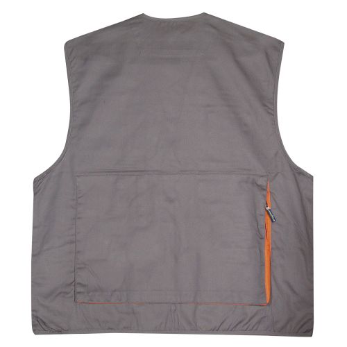 CHALECO MULTIBOLSILLOS GRIS/NARANJA GOOD YEAR G137905